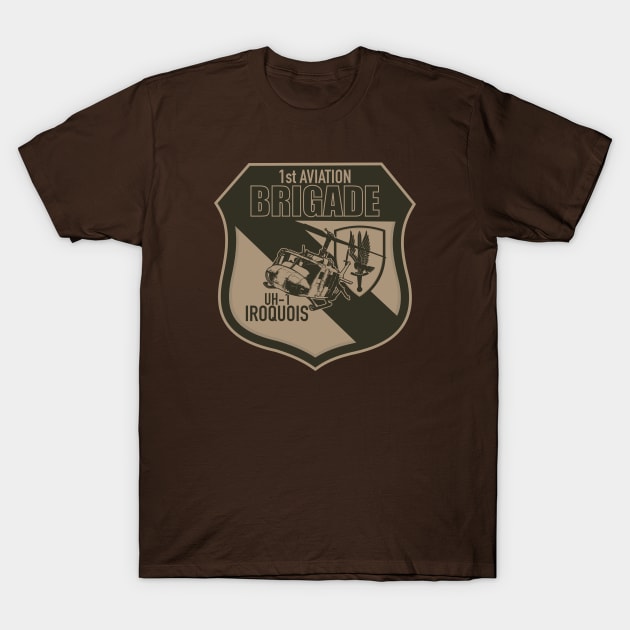 1st Aviation Brigade T-Shirt by TCP